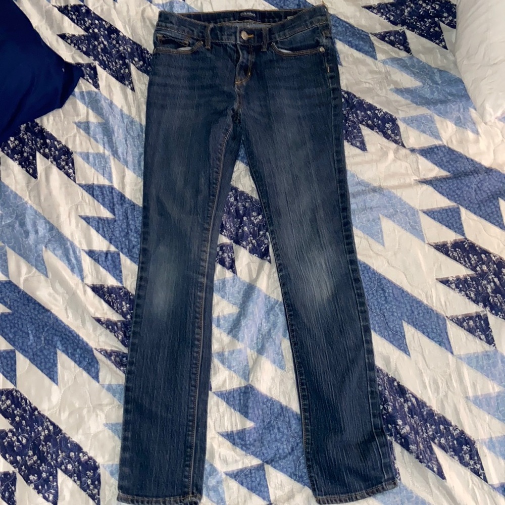 Dark blue skinny jeans from old navy